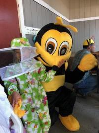 Child with Costumed Bee
